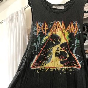 Def Leppard Band Shirt: Free People